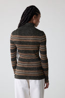 Pull Mular Stripe - Noir