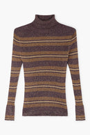 Pull Mular Stripe - Prune