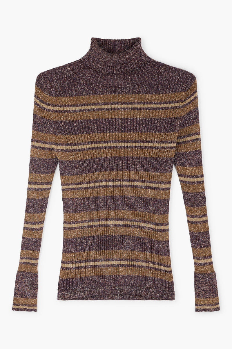 Pull Mular Stripe - Prune