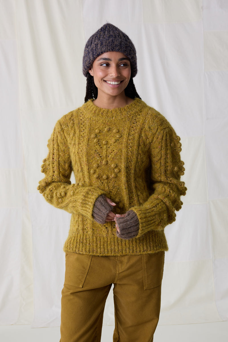 Pull Martina Mix - Jaune