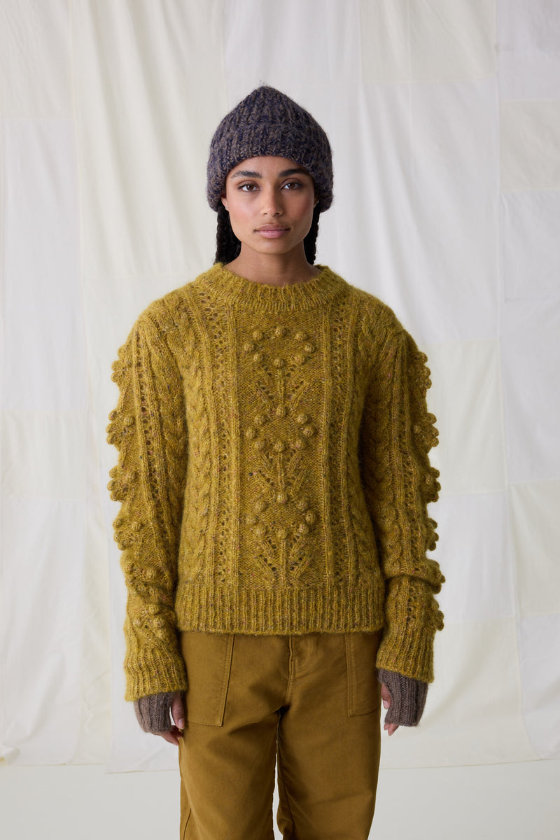 Pull Martina Mix - Jaune