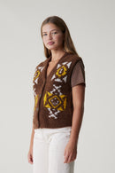 Mamette Mix Sweater - Brown