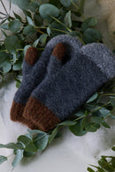 Matena Mix Mittens - Grey