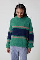 Madra Mix Sweater - Green