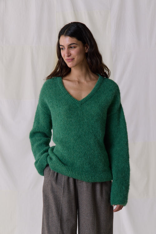 Malili sweater uni - Green