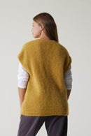 Pull Mandy Plain - Jaune