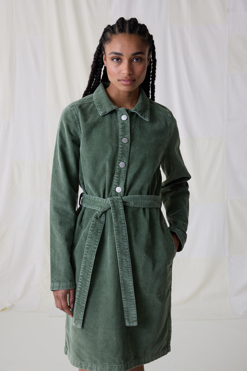 Regna dress uni - Green