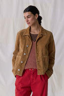 Veste Varda Plain - Brun