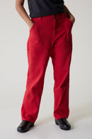 Pistil Pants uni - Red