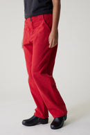 Pistil Pants uni - Red