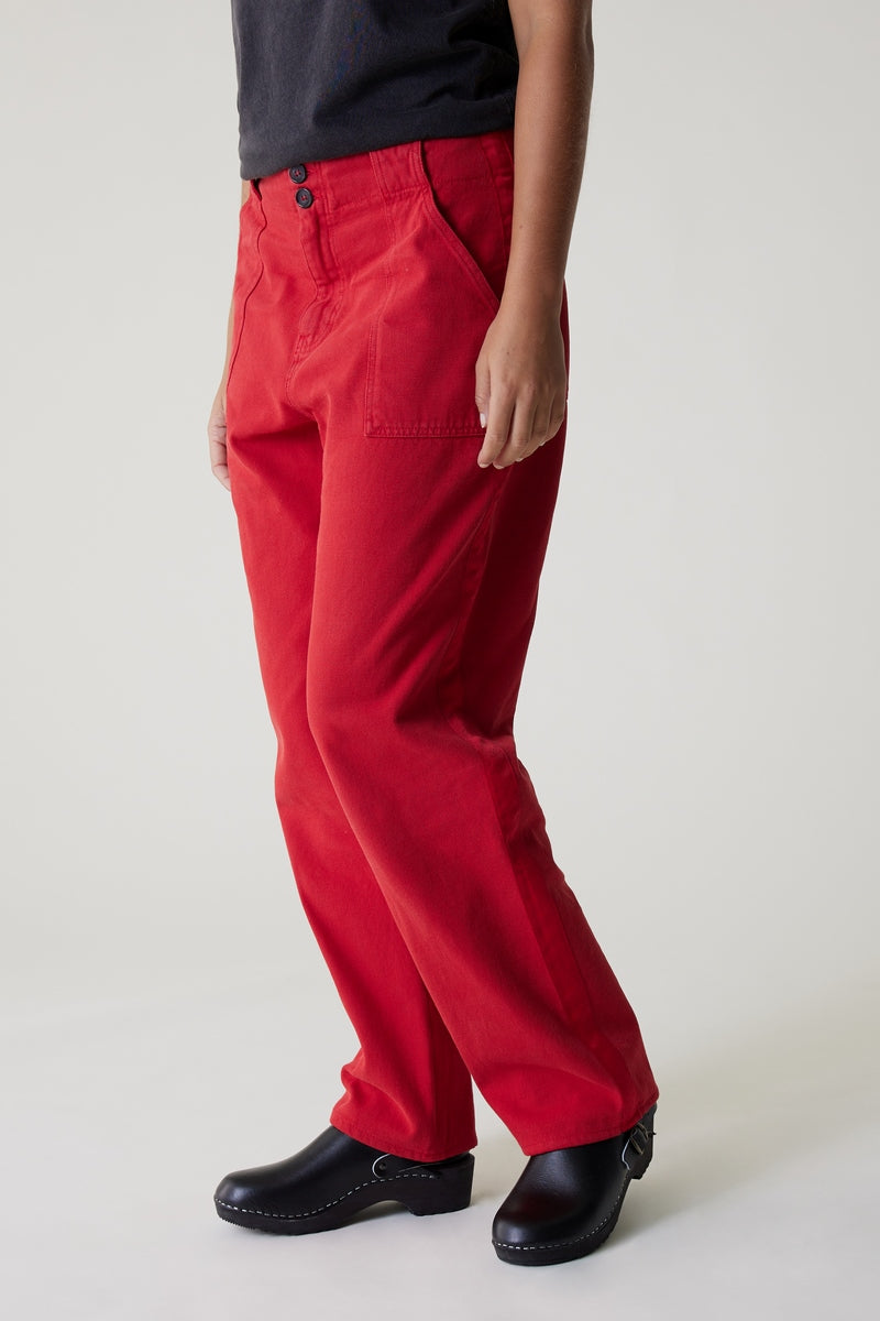 Pantalon Pistil Plain - Rouge