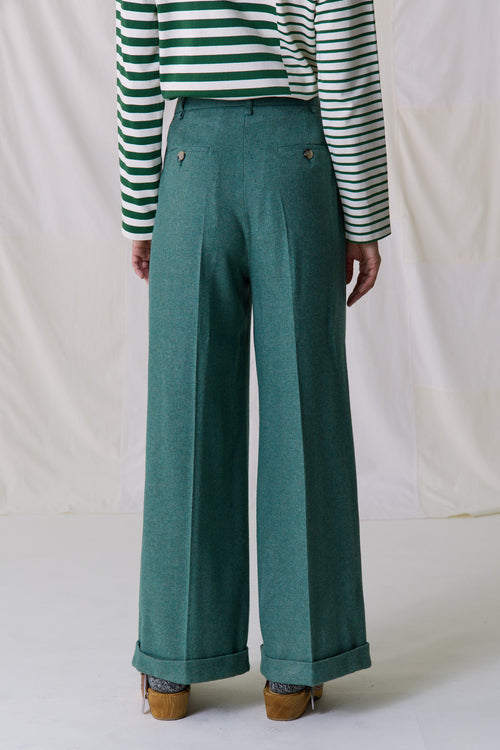 Popsi pants uni - Green