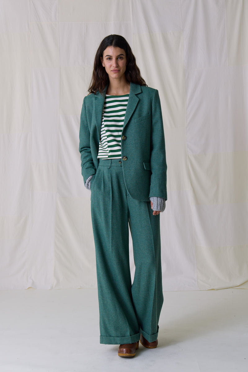 Veste Venice Plain - Vert