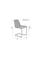Thirsty - Dining Chair - Recycled Plastic - Pale Pink