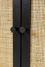 Guuji - Sideboard - Ash veneer - Black