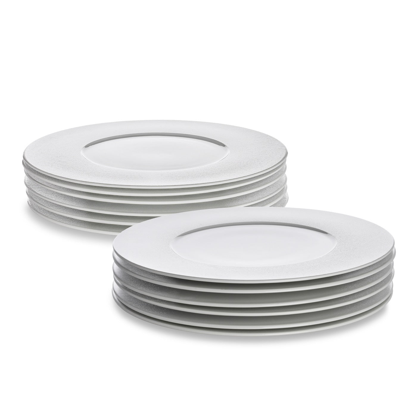 Aurora - Service De 12 Pièces En Porcelaine Fine - Blanc