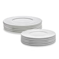 Cosmo - Service De 12 Pièces En Porcelaine Fine - Blanc