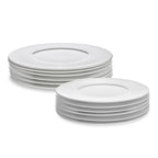 Cosmo - Service De 12 Pièces En Porcelaine Fine - Blanc