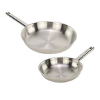 Horizon - Set De 2 Poeles Inox - 20/28Cm - Argenté