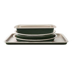 Aloe - Set Pâtisseries 4 Pièces - Champagne/Vert