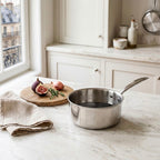 Hera - Casserole Triplex Antiadhésive - Noir/Argenté - 2 Tailles
