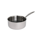 Hera - Casserole Triplex Antiadhésive - Noir/Argenté - 2 Tailles