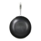 Hera - Wok Triplex Antiadhésive - Noir/Argenté - 2 Tailles