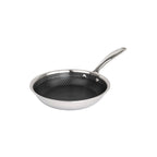 Hera - Set De 2 Poêles Triplex Antiadhésive - 20/28Cm - Noir/Argenté