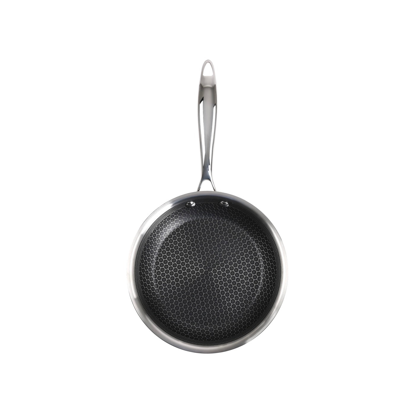 Hera - Set De 2 Poêles Triplex Antiadhésive - 20/28Cm - Noir/Argenté
