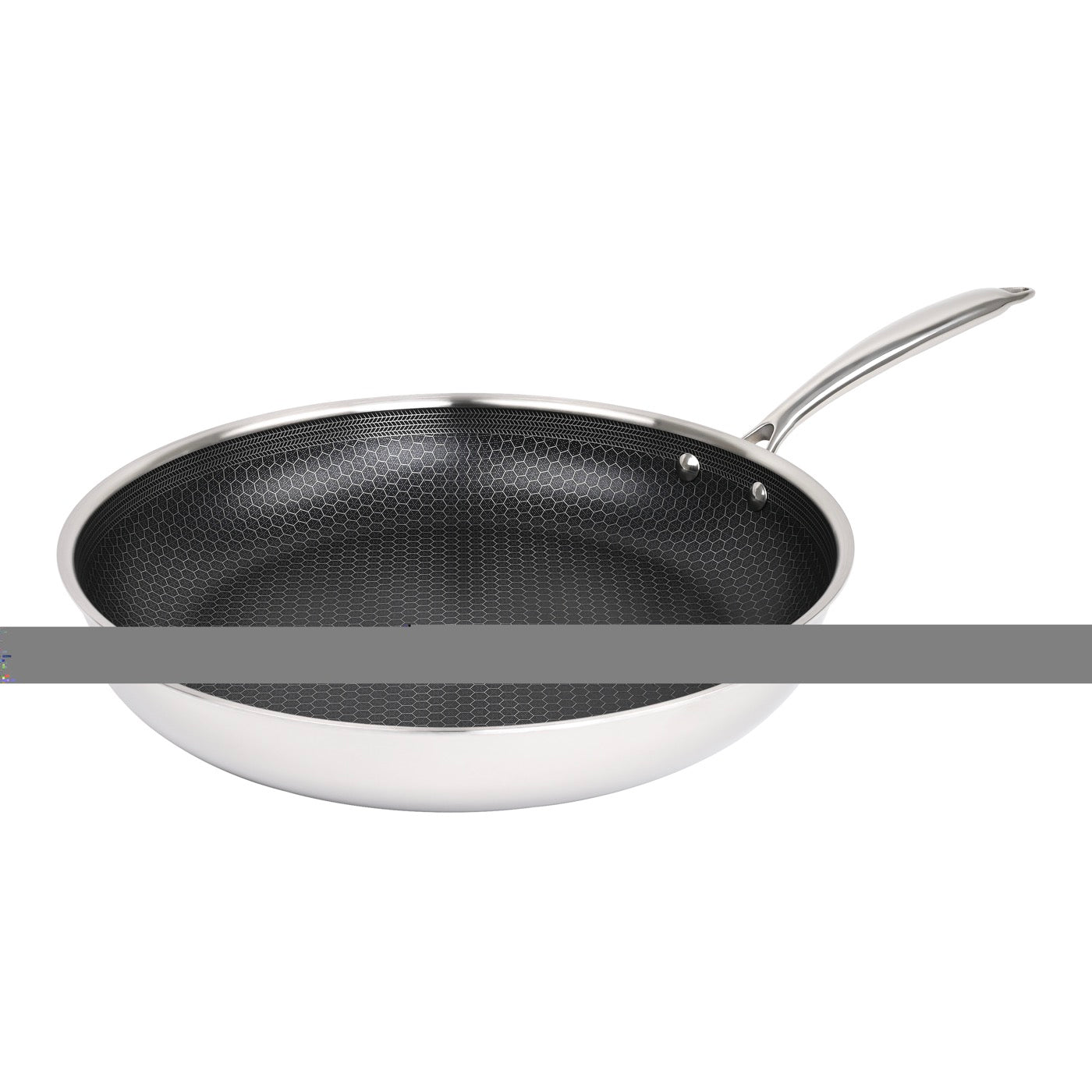 Hera - Set De 2 Poêles Triplex Antiadhésive - 24/32Cm - Noir/Argenté