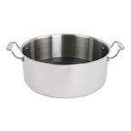 Hera - Set De 7 Pièces Triplex Antiadhésive - Casserole - 16Cm + Poêle - 24Cm + Poêle - 28Cm + Sauteuse - 28Cm + Wok - 32Cm + Faitout - 28Cm Avec Couvercle - Noir/Argenté
