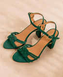 Sandals N°111 Emerald