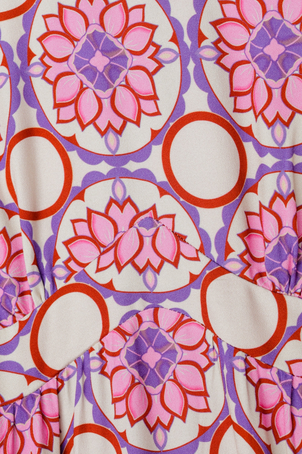 The Kamala Pink Lotus Dress