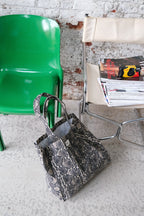 Hortense Python tote bag