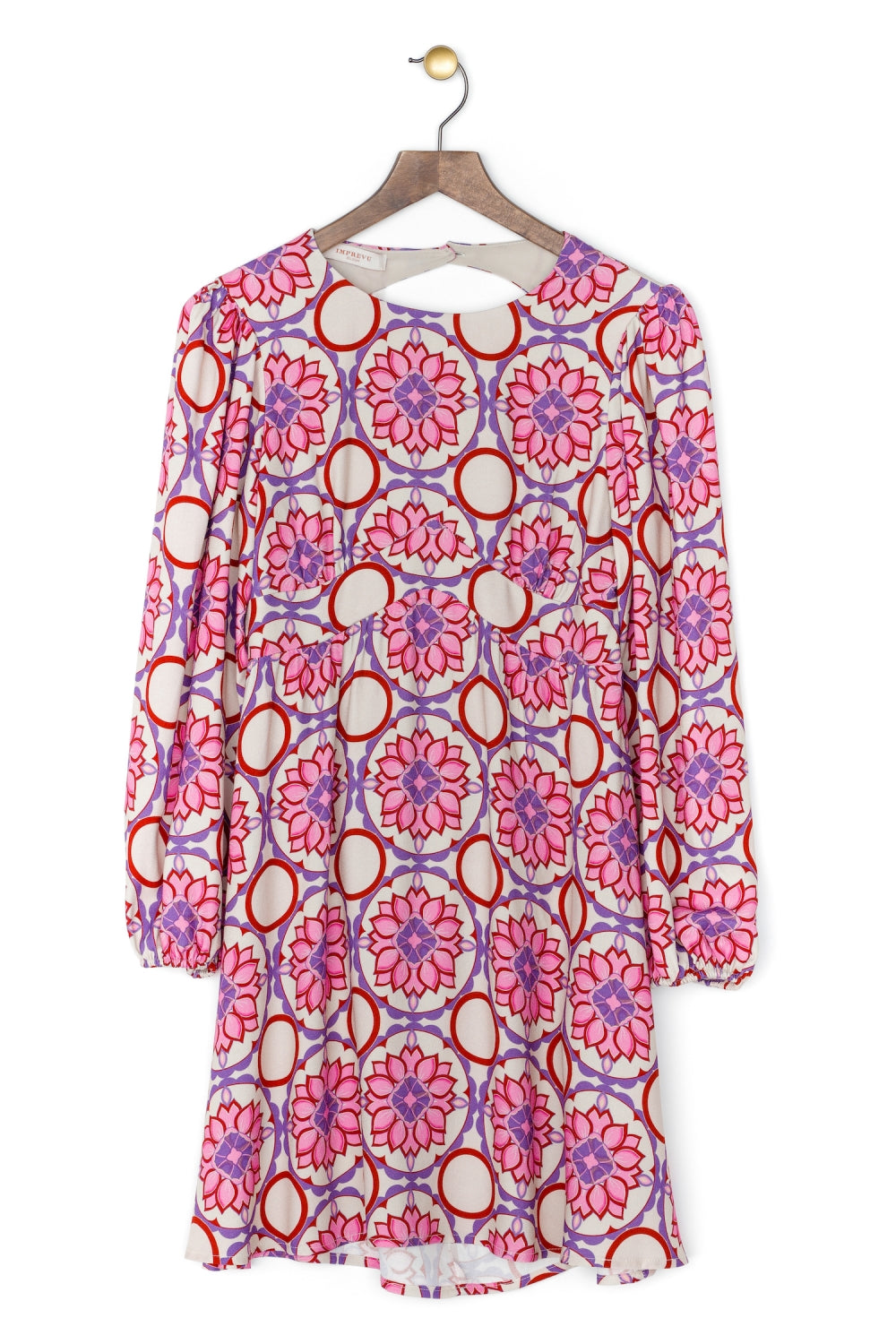 The Kamala Pink Lotus Dress