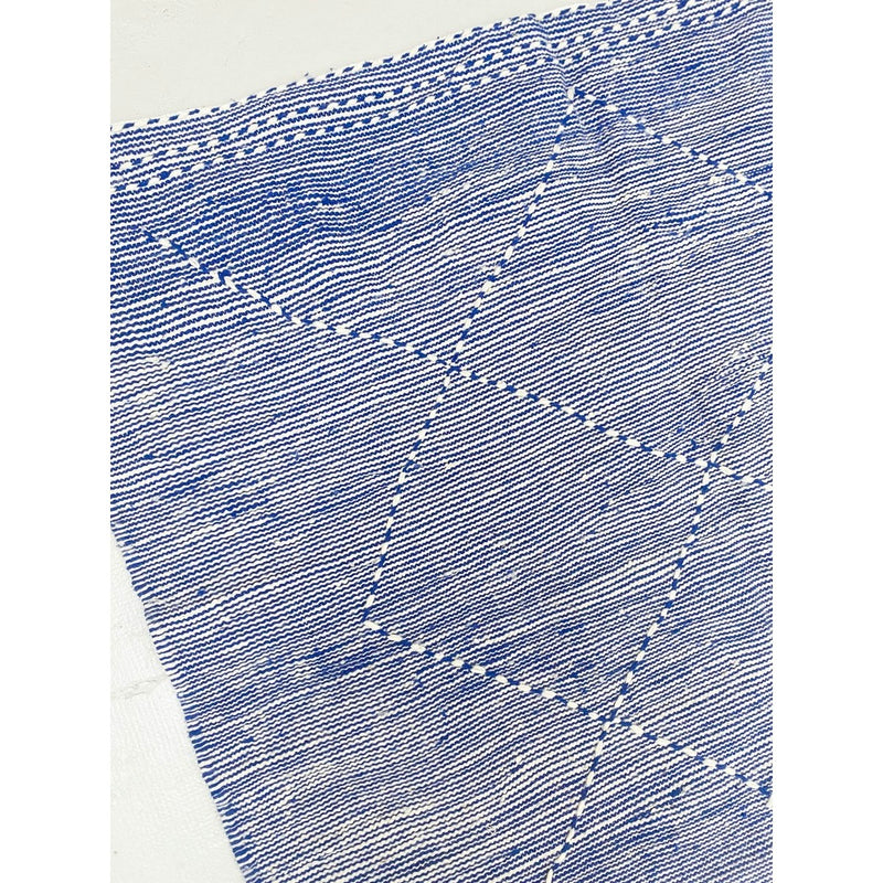 Tapis Berbère Marocain Kilim - Bleu Majorelle