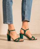 Sandals N°111 Emerald
