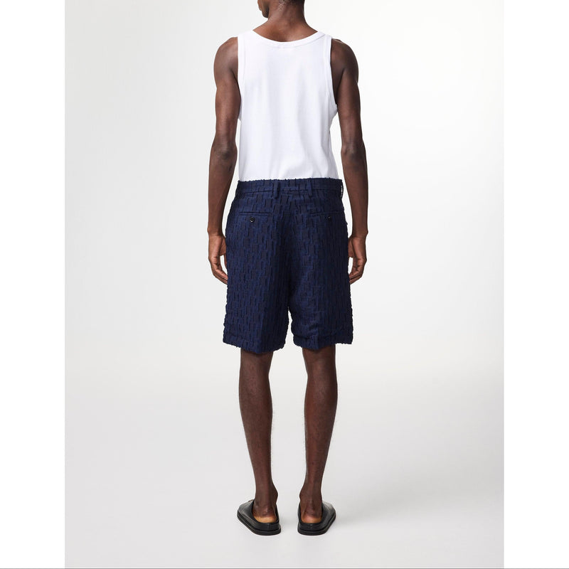 Paw Shorts - Navy Blue