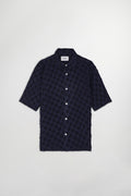 Chemise Freddy SS No Pkt - Navy Blue