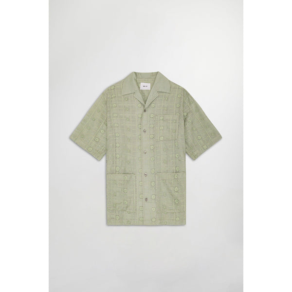 Ben Ss Short Sleeve Shirt - Sage Green