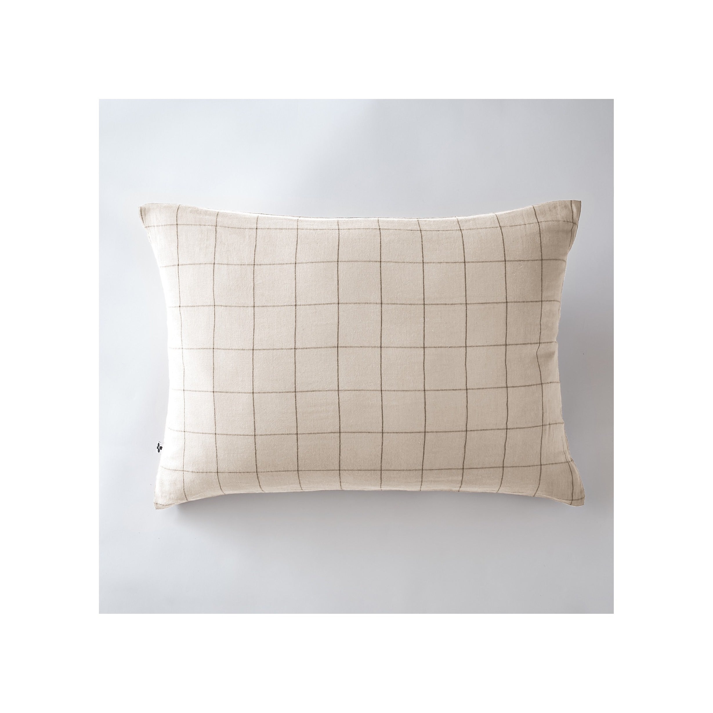 Gaia Match - Taie D'Oreiller - Double Gaze De Coton - Pampa