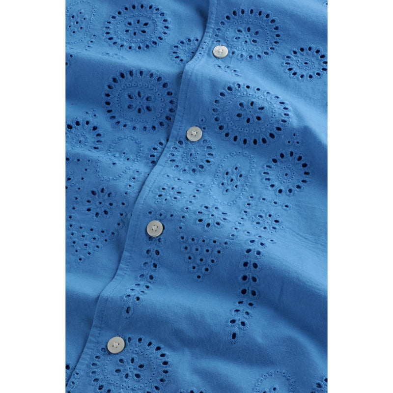 Ben Ss Short Sleeve Shirt - Blue Quartz