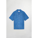 Ben Ss Short Sleeve Shirt - Blue Quartz