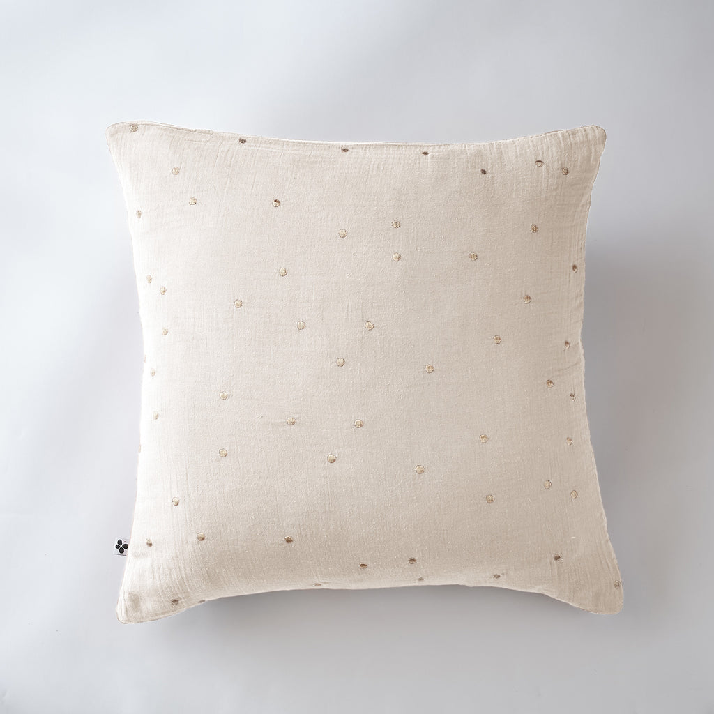 Gaia Chic - Taie D'Oreiller - Double Gaze De Coton - Pampa