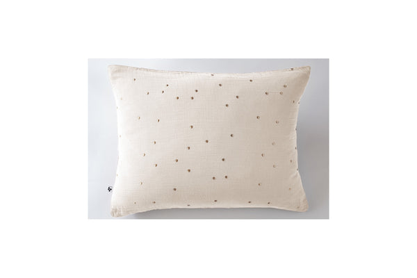 Gaia Chic - Taie D'Oreiller - Double Gaze De Coton - Pampa