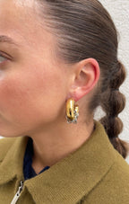 Oversized Couture Hoop Earrings