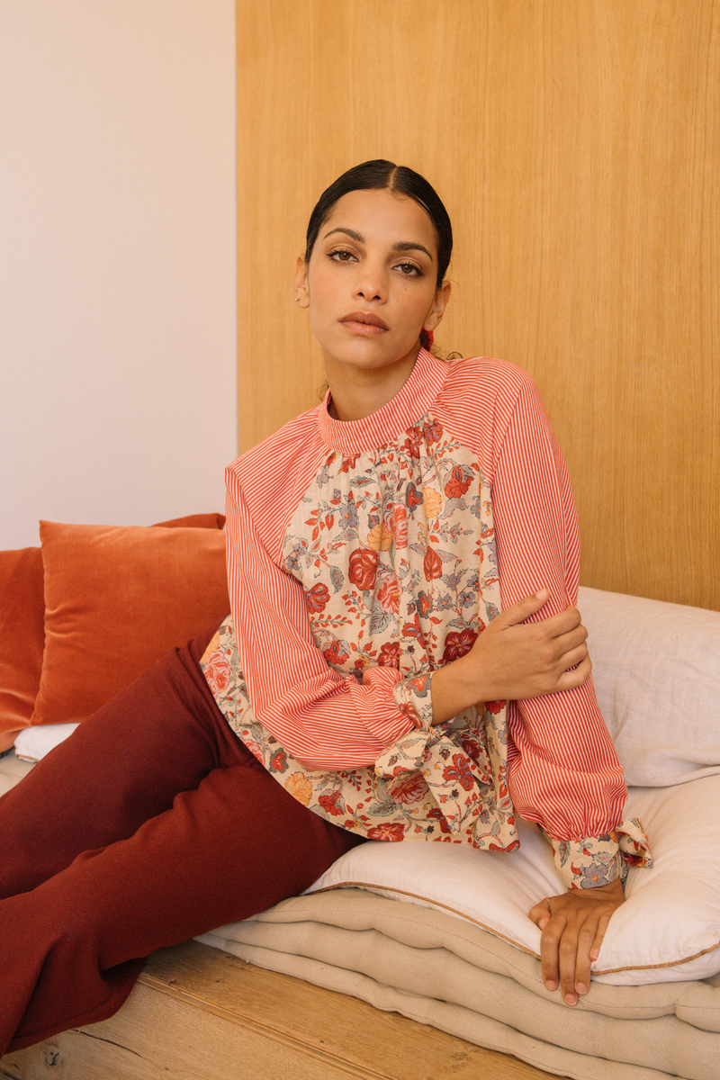 Blouse Julia - Floral Rouge