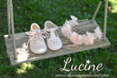Chaussures Bottillons Adonis Bout Golf - Cuir Rose Pâle - Fille