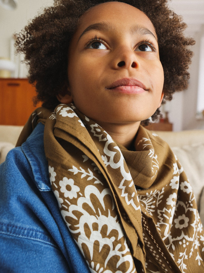 Foulard Adulte Mysore Bandana Kaki