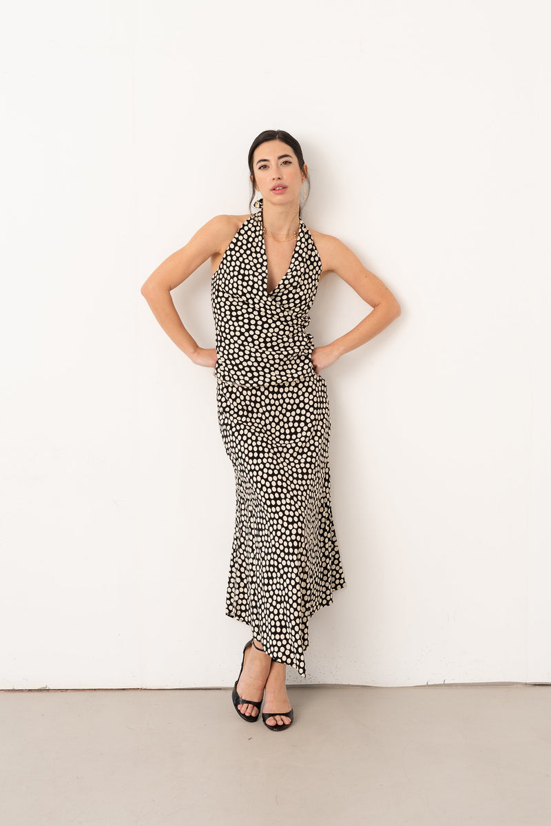 Top Halter Lunares - Vanó Studio